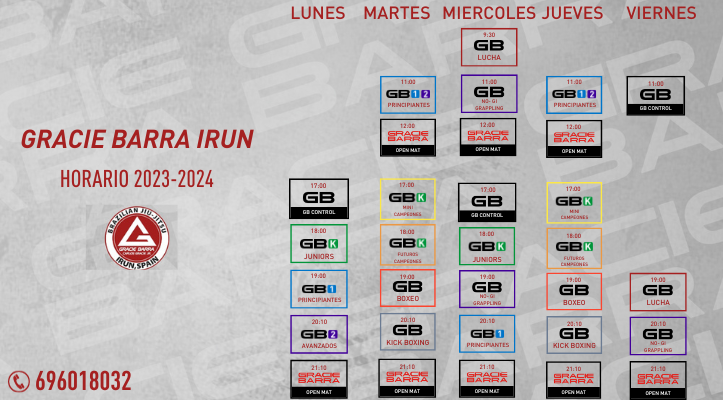 HORARIO CURSO 2023-2024