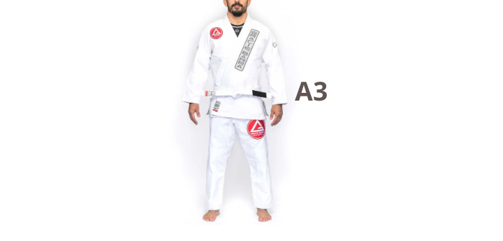 KIMONO GB1 BLANCO TALLA A3