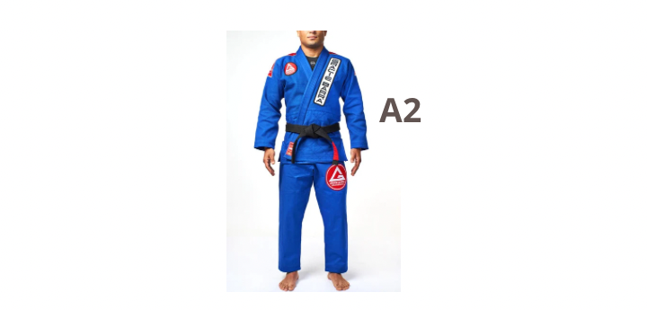 Kimono Atleta V3 azul A2