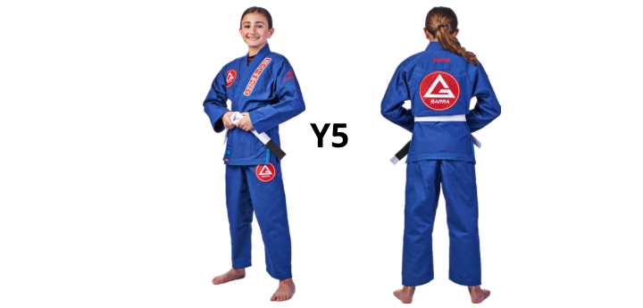 KIMONO GBK AZUL TALLA Y5