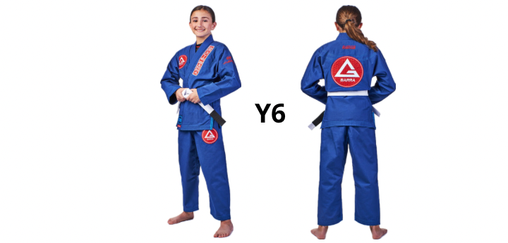 KIMONO GBK AZUL TALLA Y6