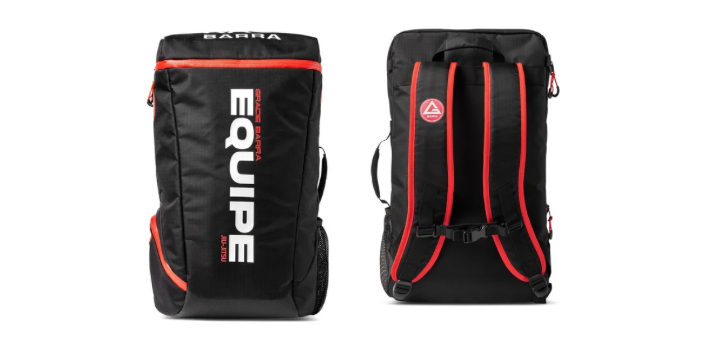 MOCHILA NEGRA EQUIPE