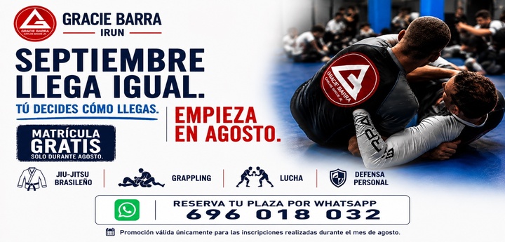 INSCRÍBETE EN AGOSTO Y NO PAGUES MATRÍCULA