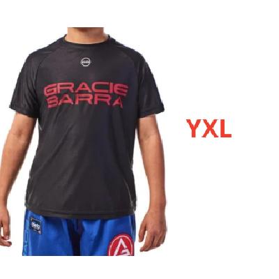 CAMISETA DE ENTRENAMIENTO V2 NEGRA TALLA YXL