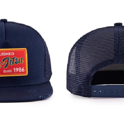 GORRA JIU JITSU AZUL VINTAGE