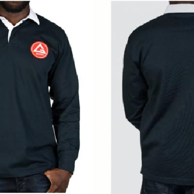POLO CLASICO MANGA LARGA AZUL TALLA L