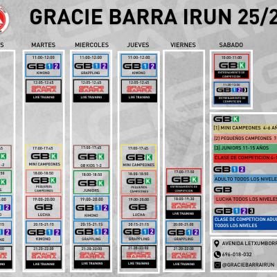HORARIO CURSO 2025-2026